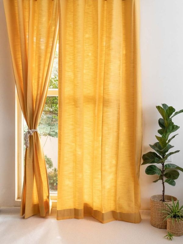 best cotton curtains for living room