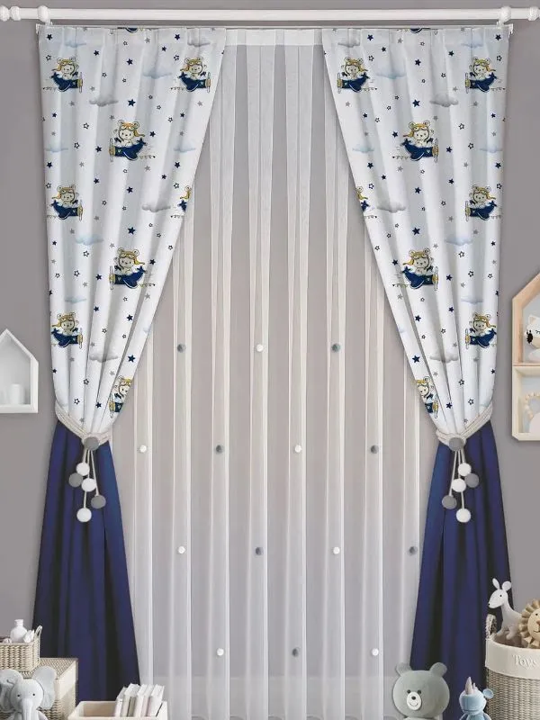 high quality baby room curtains