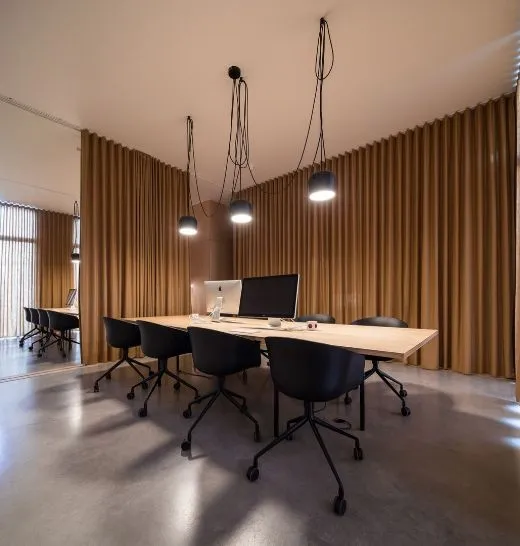 office hall curtains