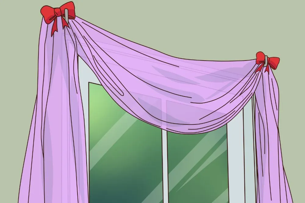 hang sheer curtains