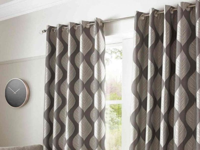 Eyelet Linen Curtains