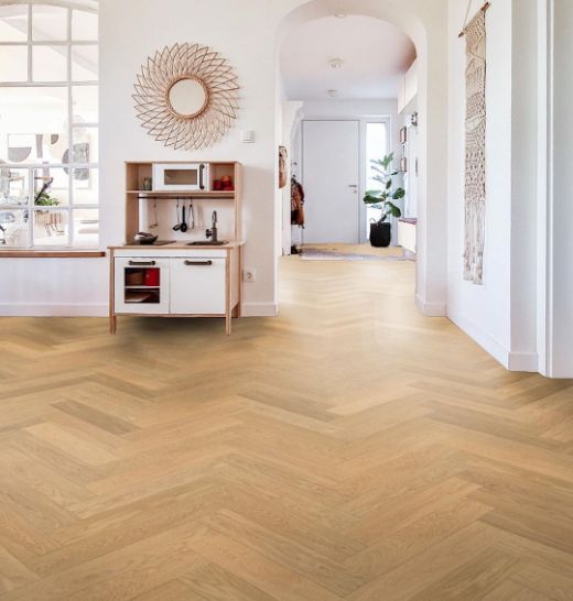 latest home decor with wooden flooring in UAE