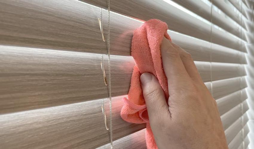 How to Clean Greasy Wooden Blinds Dubai Curtain