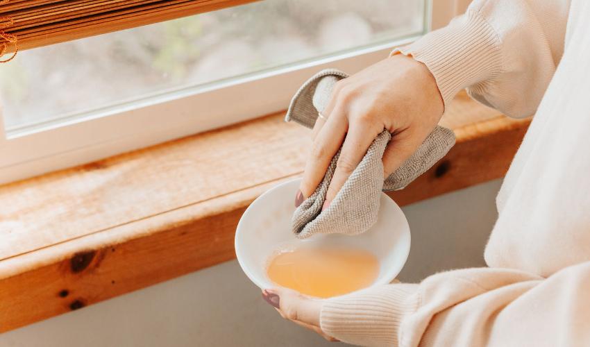 How to Clean Greasy Wooden Blinds Dubai Curtain