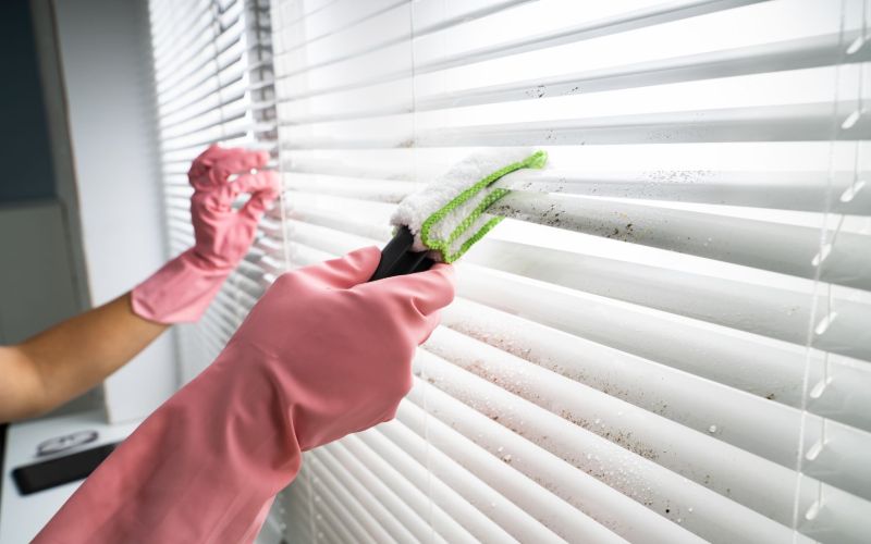 Washing Roman Blinds