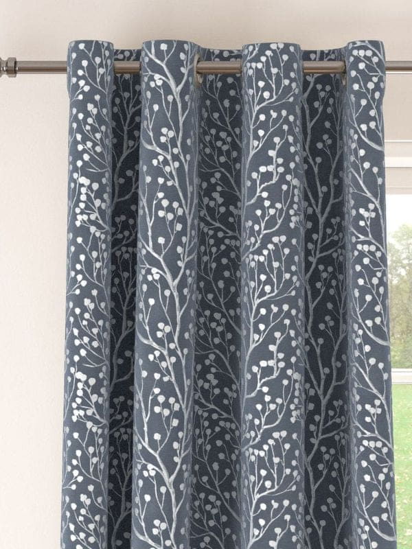 made to measure eyelet fabric curtains