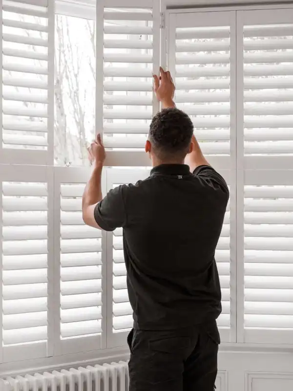 Window shutters installation 2