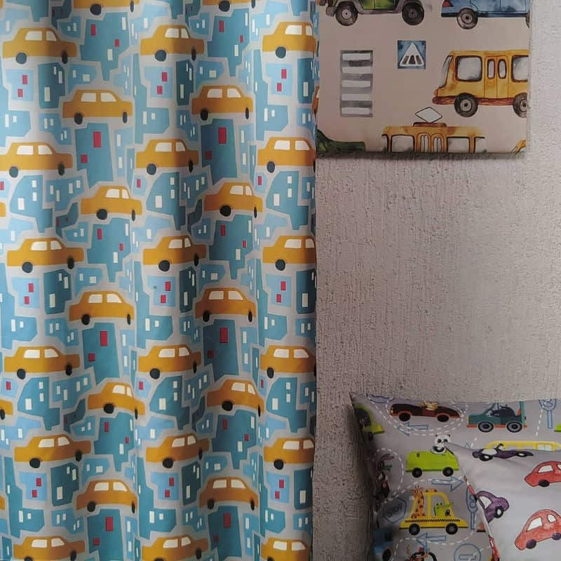 Cars Design curtains