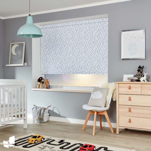 white color blackout blinds in Dubai