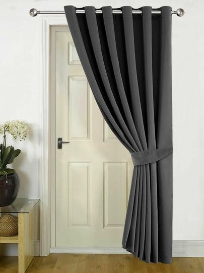 Blackout Door Curtains Eyelet