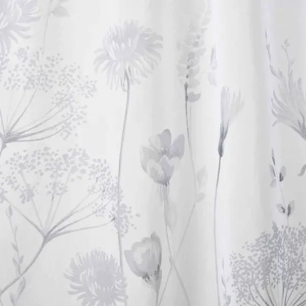 Catherine Lansfield Floral Sheer Curtains - Image 3