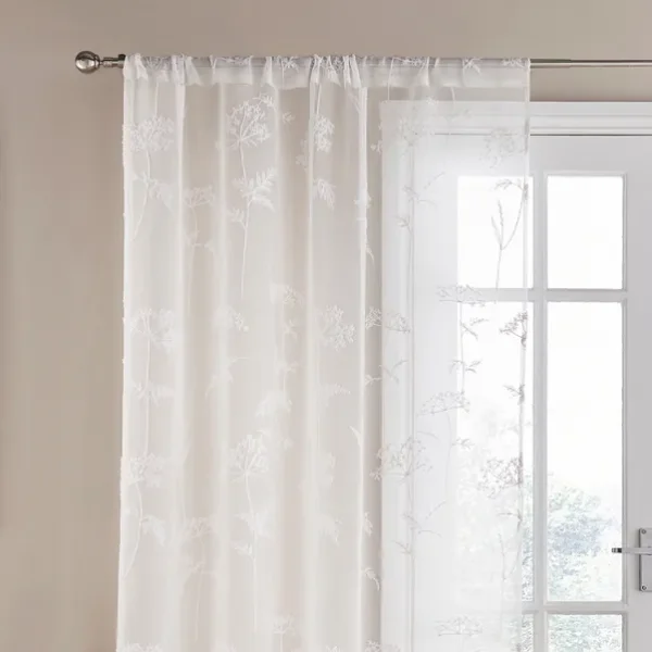 Dorma Cheddleton Single Sheer Curtain