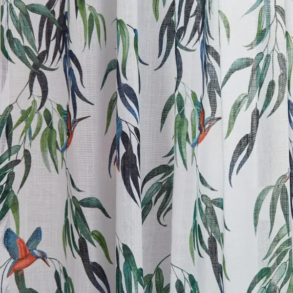 Kingfisher Slot Top Voile Curtain - Image 2
