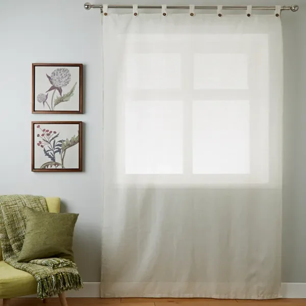 Marley Linen Voile Sheer Curtains - Image 3