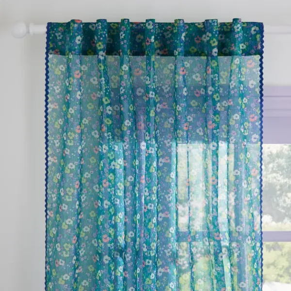 Sophie Robinson Petal Meadow Sheer Curtain - Image 3