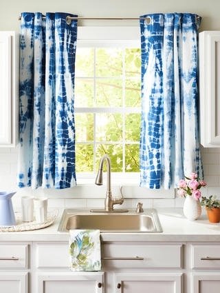 kitchen-window-shibori-dye-curtains