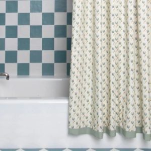 Annabelle Peacock Shower Curtain