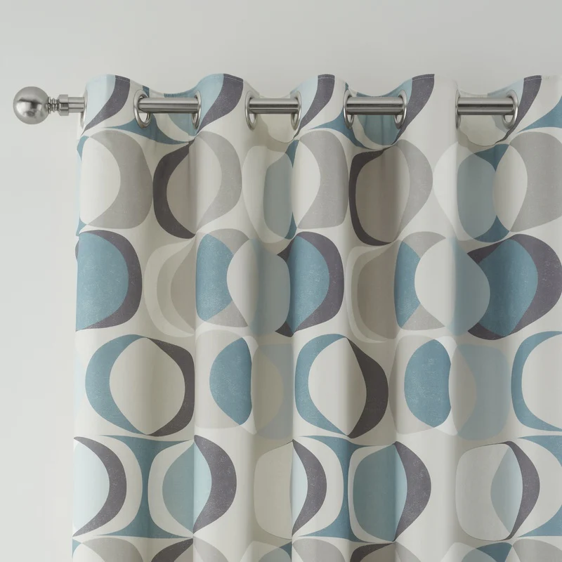 Fusion Sander Dimout Geometric Curtains