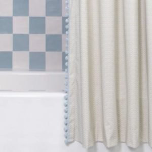 Loomi Moss Shower Curtains