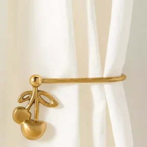 Mon Cheri Cherry Brass Tieback