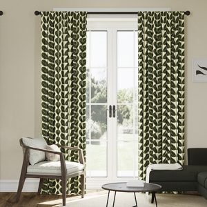 Orla Kiely Botanica Stem, Green - Made to Measure Curtains