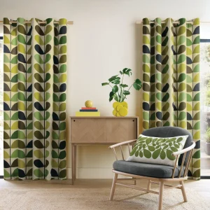 Orla Kiely Multi Stem Curtains