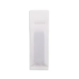 Plastic Covered Drapery Weights W/ Sewing Tab - 7/16" x 7/8" - 100/Box - White