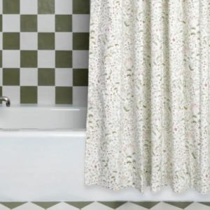 Ruby Moss Shower Curtain