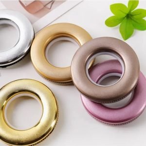 Wholesale Durable 8cm ABS Plastic Curtain Eyelet Ring Curtain Accessories
