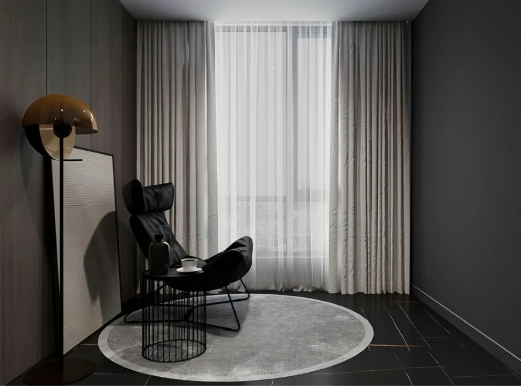 Curtains-with-grey-walls