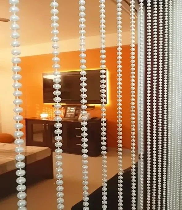 floating curtains interior