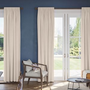 Atina Blackout Oatmeal Curtains