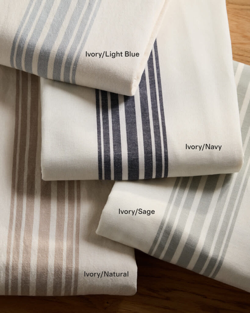 Coastal Stripe Linen Cotton