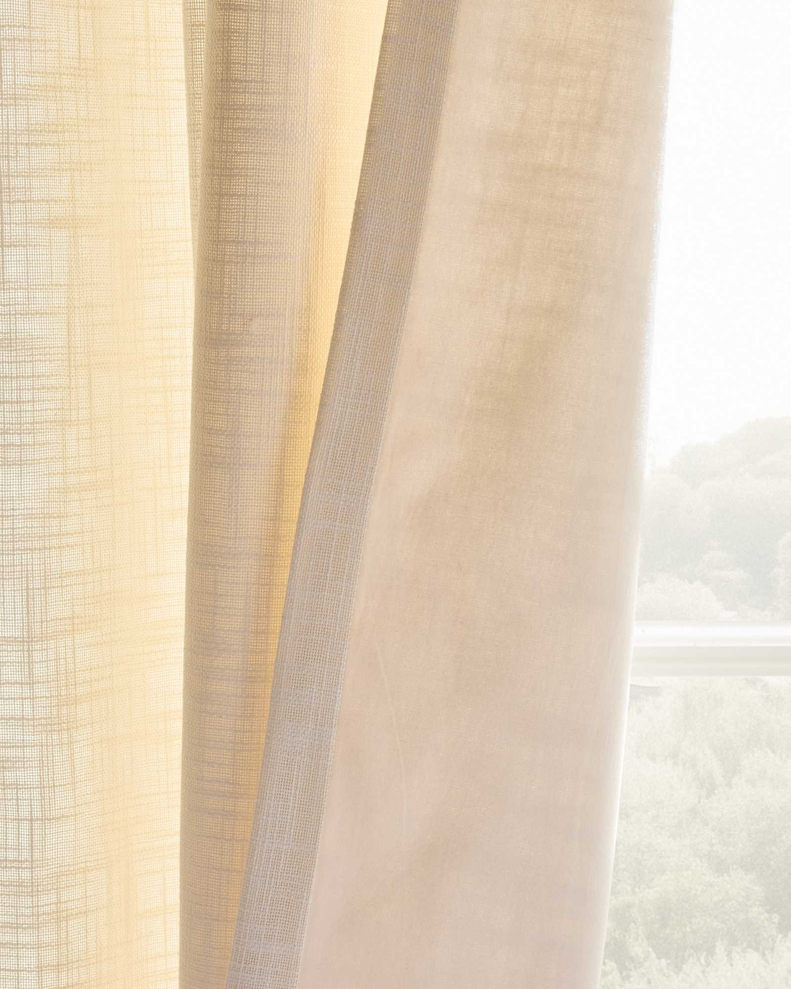 Textured Cotton Curtains