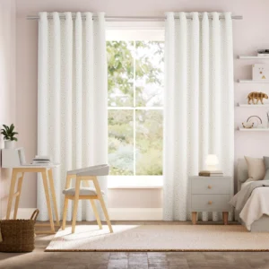 Ditsy Dots Blossom Curtains