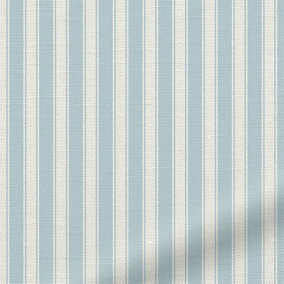 Tiger Stripe Blue Eggshell Curtains