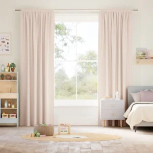 Tiger Stripe Blush Curtains