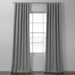 Italian Faux Linen Hotel Blackout Curtain