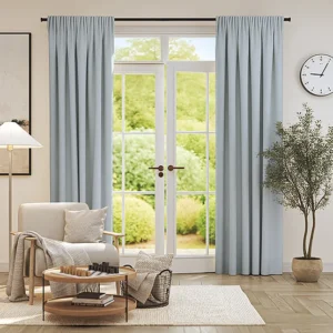 Nero Dove Grey Curtain