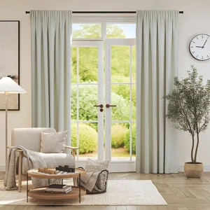 Pure Recycled Natural Linen Curtain