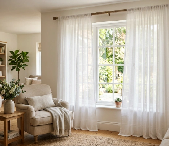 Sheer Home Curtains