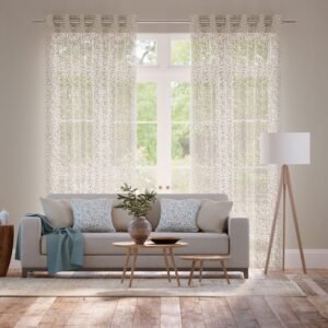 Bough Voile Linen Sheer Curtains