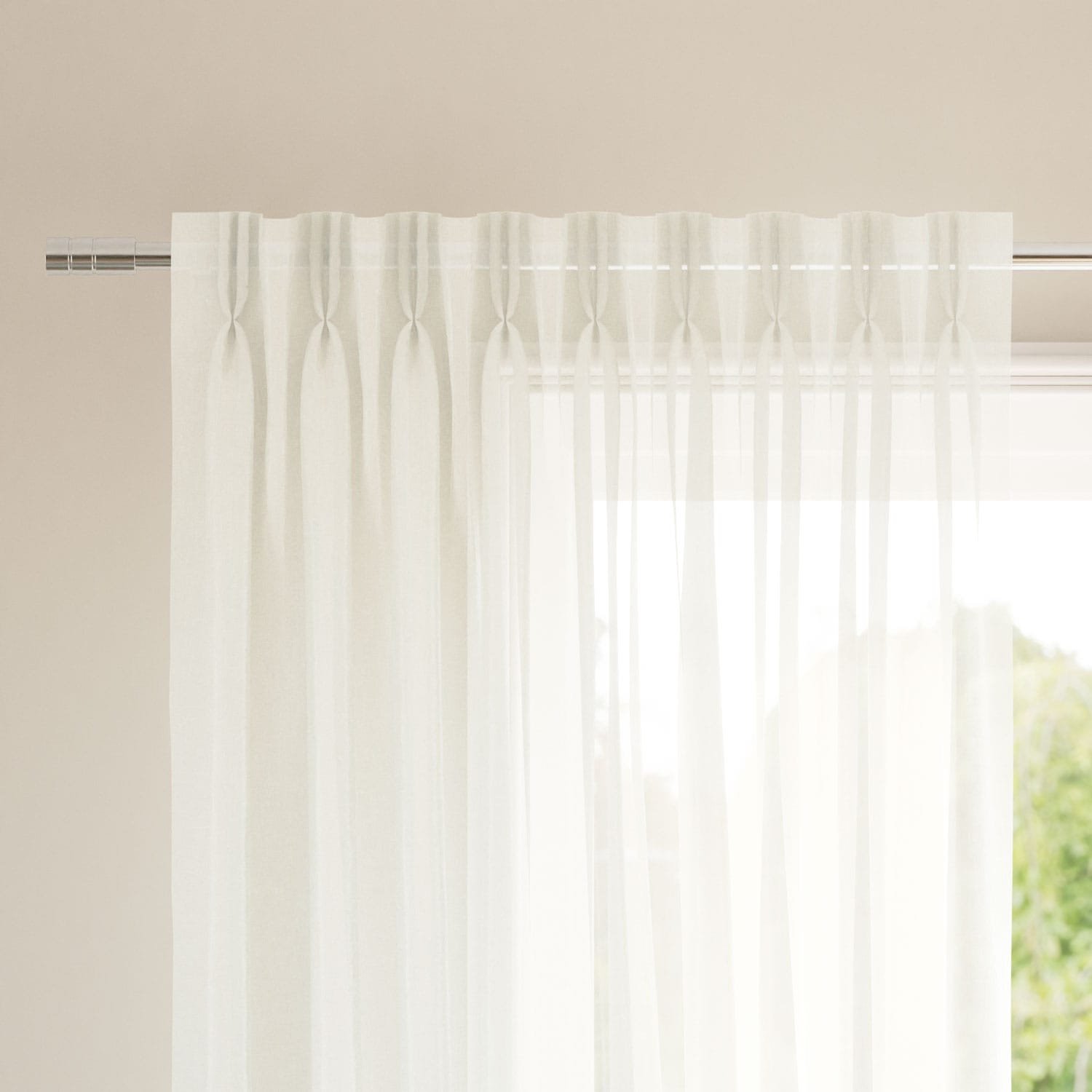 Liana Voile Porcelain Sheer Curtains