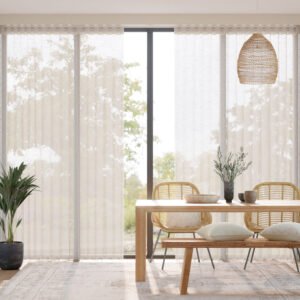 Madagascar Neutral Sheer Curtains