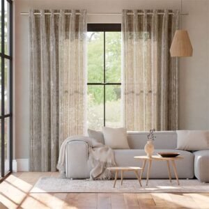 Rochana Voile Antique Sheer Curtains
