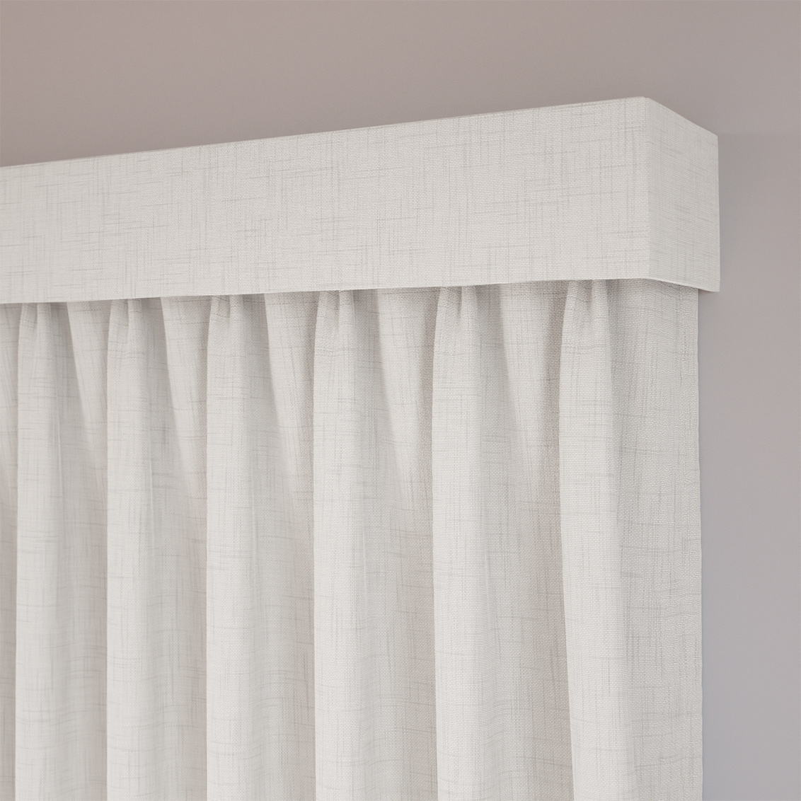 Complete Blackout Bijou Linen Alabaster Curtain - Image 3
