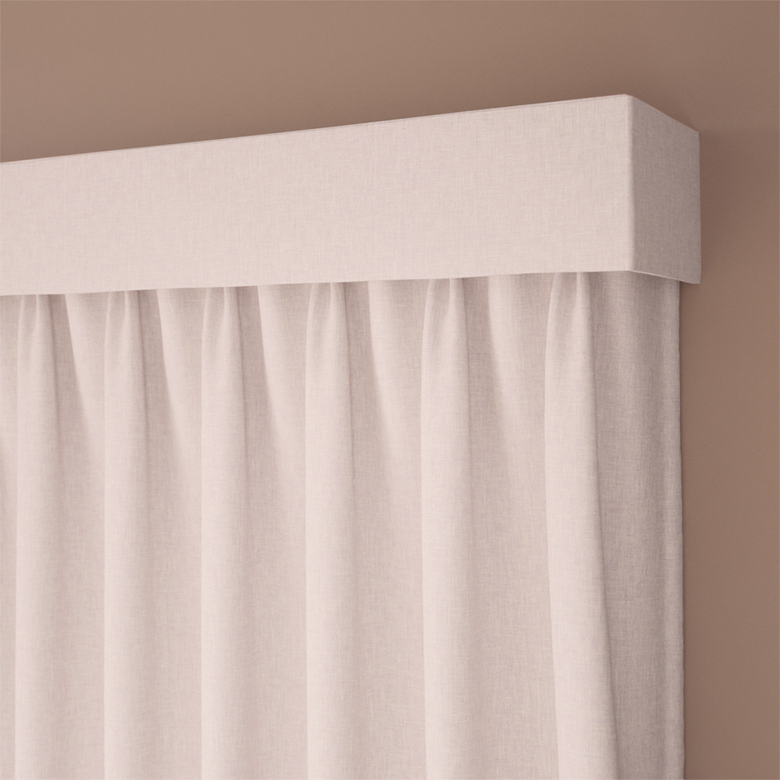 Complete Blackout Kirkland Soft Pink Curtain - Image 3