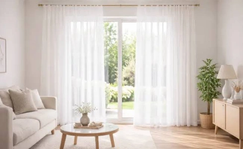 Custom Made Sheer Curtains In Dubai