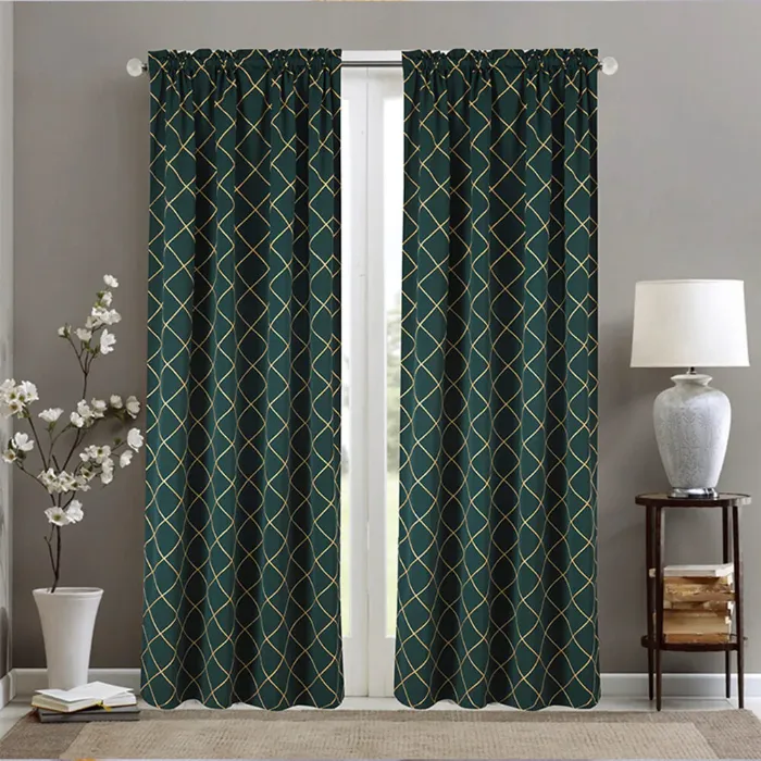 Green Blackout Curtains Dubai