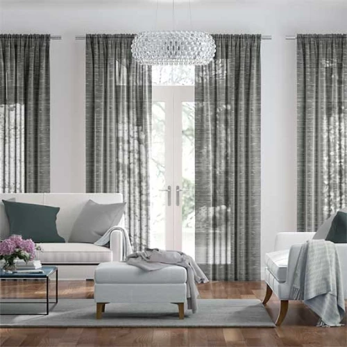 Grey Sheer Curtains Dubai
